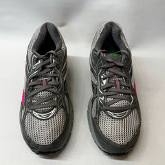 Saucony Womens Grid Cohesion Tr7 Trail Running Grey/Green/Fuchsia Size 8M -Preowned Athletic