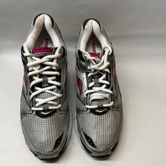 Saucony Cohesion 5 Running Shoe Silver/Black/Pink - Preowned Athletic