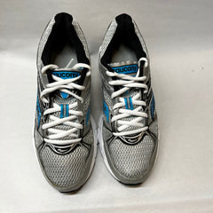 Saucony Womens Grid Cohesion 6 -Silver/ Lt. Blue- Running Shoe -Preowned Athletic