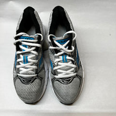 Saucony Womens Grid Cohesion 6 -Silver/ Lt. Blue- Running Shoe -Preowned Athletic