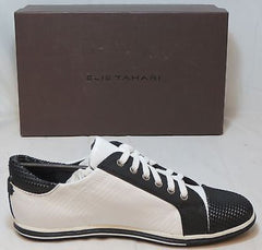 ELIE TAHARI Women's •Dream• Sneaker - White/Black - NIB - MSRP $250 - ShooDog.com