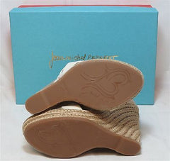 JEAN-MICHEL CAZABAT Women's Fela Wedge Espadrille - Bone - NIB - MSRP $295 - ShooDog.com