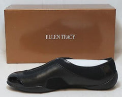 ELLEN TRACY Women's Anna Slip Ons  - Black - - ShooDog.com