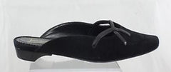 JEAN-MICHEL CAZABAT Women's Babouch Mule - Black Suede - Multi Sz NIB MSRP $370 - ShooDog.com