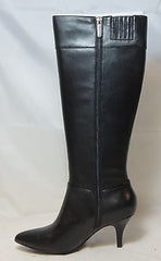 ELLEN TRACY Women's Harmony Boot - Black Leather - - ShooDog.com