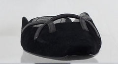 JEAN-MICHEL CAZABAT Women's Babouch Mule - Black Suede - Multi Sz NIB MSRP $370 - ShooDog.com