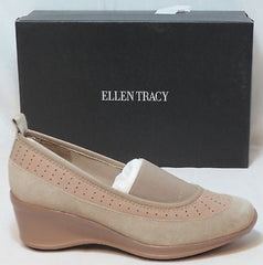 ELLEN TRACY Women's Waldo Wedge Slip On - Fog - Multi SZ - NIB - MSRP $79 - ShooDog.com