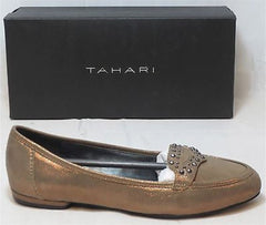 TAHARI Women's Harley Loafer - Bronze - 8M - NIB - MSRP $79 - ShooDog.com