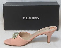 ELLEN TRACY Women's Kerry Slides - Powder/Pink - Multi Sz NIB - MSRP $55 - ShooDog.com