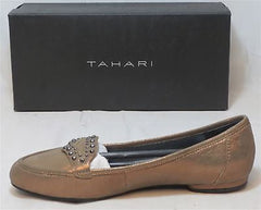 TAHARI Women's Harley Loafer - Bronze - 8M - NIB - MSRP $79 - ShooDog.com