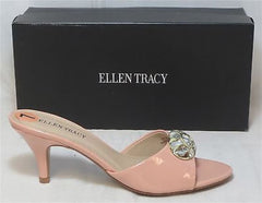 ELLEN TRACY Women's Kerry Slides - Powder/Pink - Multi Sz NIB - MSRP $55 - ShooDog.com