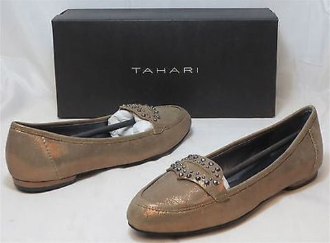 TAHARI Women's Harley Loafer - Bronze - 8M - NIB - MSRP $79 - ShooDog.com