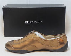 ELLEN TRACY Women's Astra Slip Ons - Dark Bronze - ShooDog.com