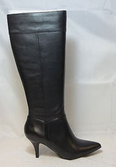 ELLEN TRACY Women's Harmony Boot - Black Leather - - ShooDog.com