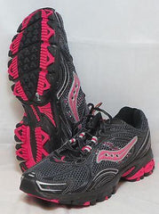 SAUCONY Women's Grid Excursion TR5 - Black/Pink - ShooDog.com