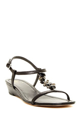 ISOLA Women's "Trista" T-strap Jeweled Sandal - ShooDog.com