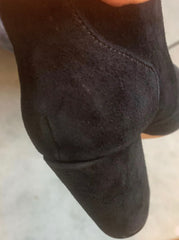 French Connection Livvy Suede Ankle Bootie - New With Defect 5-5.5 Us/Eu 36 Boots