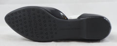 ADRIENNE VITTADINI Women's Belles Ballet Flat - Black Patent - MSRP $99 - ShooDog.com