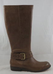 ADRIENNE VITTADINI Women's Alaine Boot - Taupe Burnished Nubuck - MSRP $199 - ShooDog.com