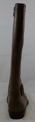 ADRIENNE VITTADINI Women's Alaine Boot - Taupe Burnished Nubuck - MSRP $199 - ShooDog.com