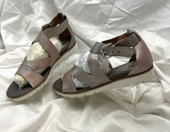 Womens Sofft Maribel. Sandal Anthracite Leather - Preowned Sandals & Flip Flops