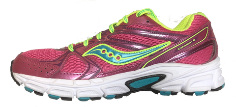 SAUCONY Women's Grid Cohesion 6 -Pink/Blue- Running Shoe - ShooDog.com