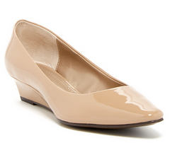 Women's Adrienne Vittadini •Prince• Pointed-toe  Slip-on Wedge