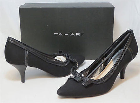 TAHARI Women's Bess Pump - Black - Sz 7.5,8,8.5 - NIB - MSRP $98 - ShooDog.com