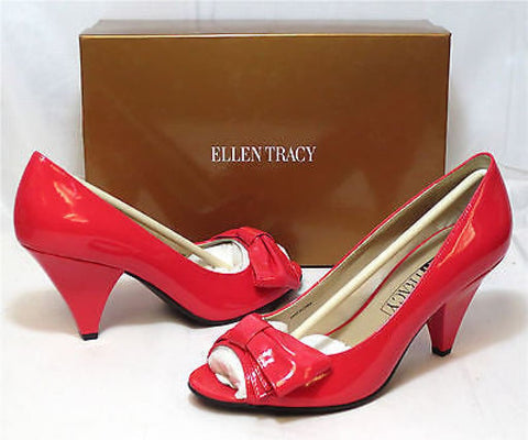 ELLEN TRACY Women's Hally Pump - Flamingo - - ShooDog.com