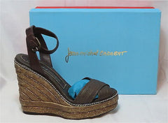 JEAN-MICHEL CAZABAT Women's Ashanti Espadrille - Dk Brown- 36M - NIB - MSRP $195 - ShooDog.com