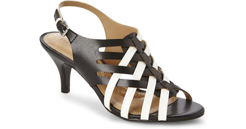 ELLEN TRACY •Sonoma• Black/White  Pump - ShooDog.com