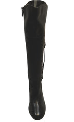 ADRIENNE VITTADINI Women's • Gordy • Boot - Black Soft Calf Leather 6M