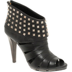 ASH Women's •Kate• Peep-Toe Studded Ankle Booties - ShooDog.com