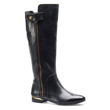 Isola Women's Aali •Black Leather• Riding Boot - ShooDog.com